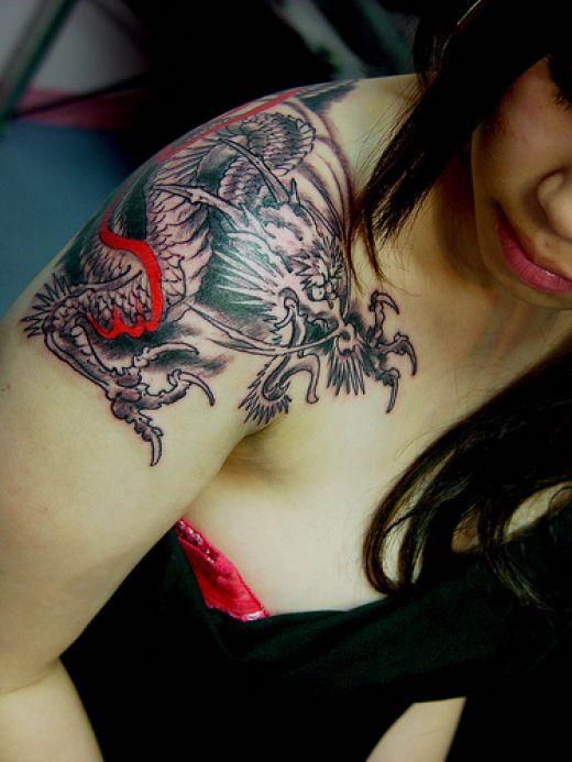 Japanese Arm Women Tattoo  Secret Of Tattoo